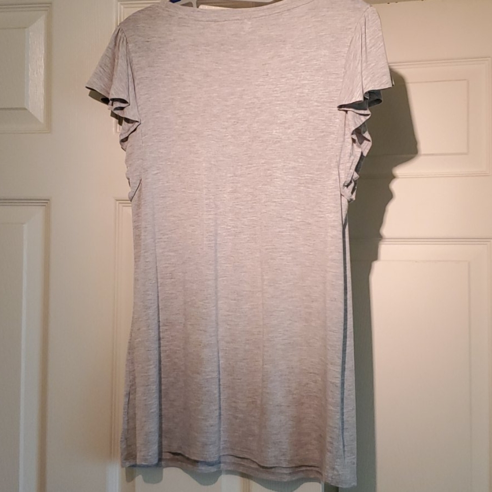 Old Navy Tee With Short Flutter Sleeve - image 3